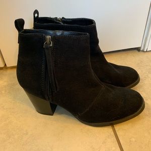 Black ankle boots